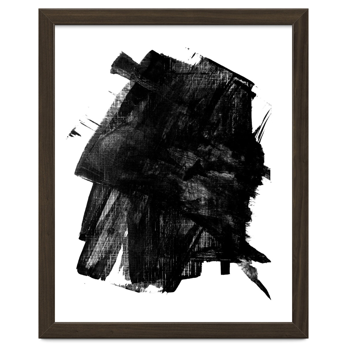 Minimalist Textured Brushstroke Art #3