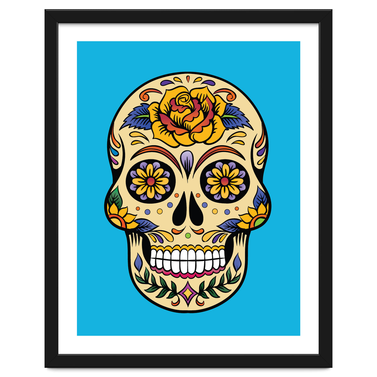 Colorful Skull II