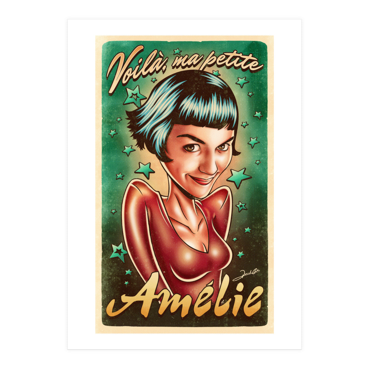 Voila Ma Petite (Print Only)