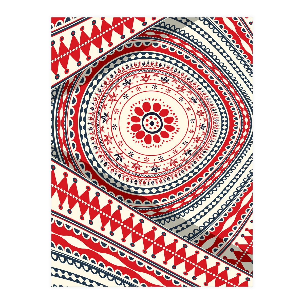 Romanian embroidery background 15 (Print Only)