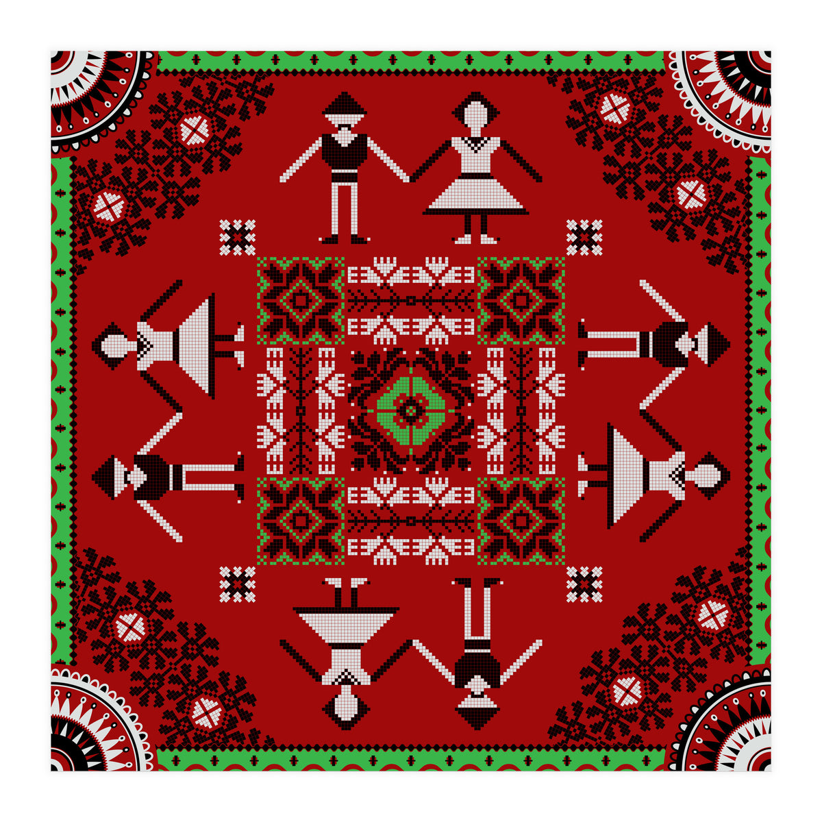 Romanian Traditional Pattern 3 (Print Only)