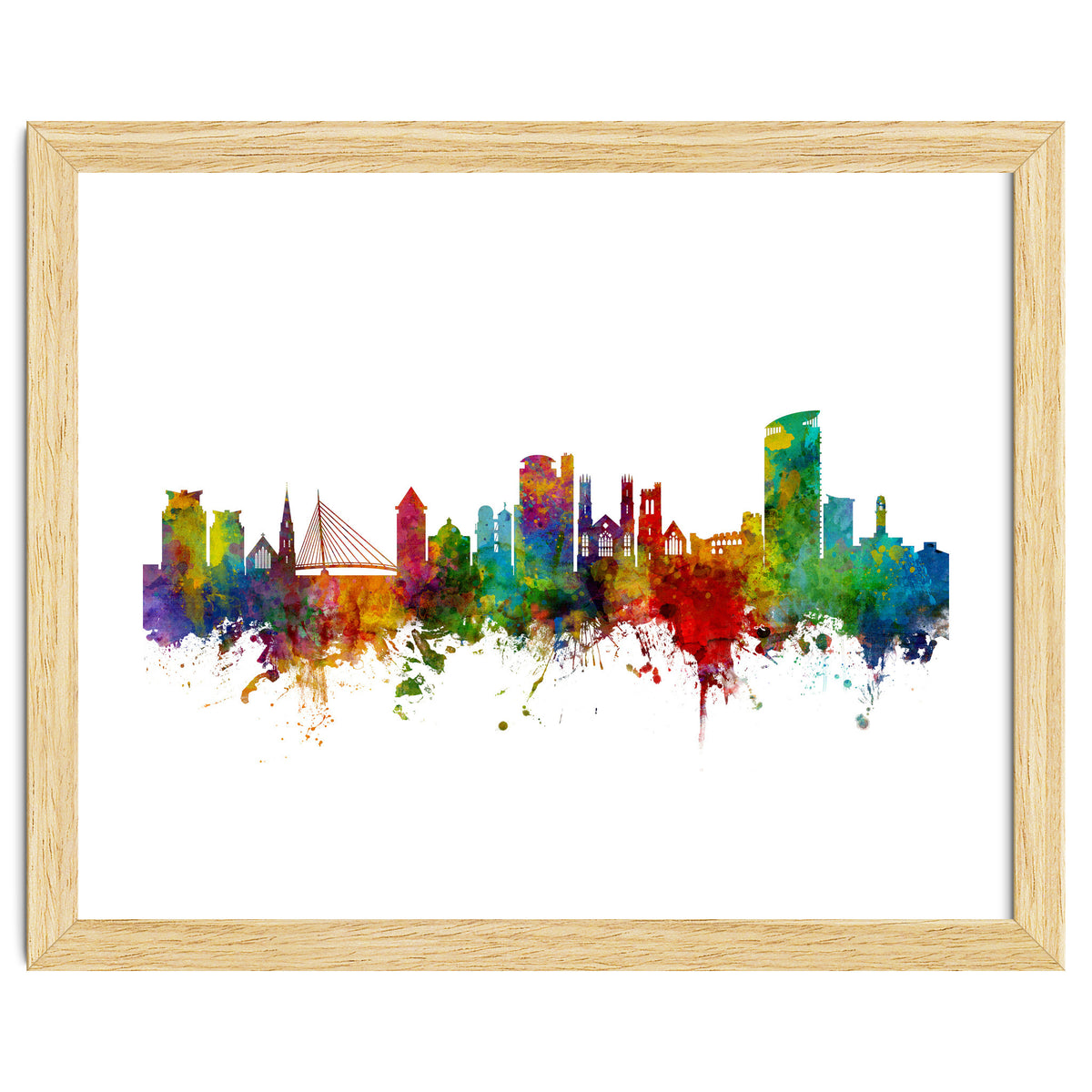 Swansea Wales Skyline