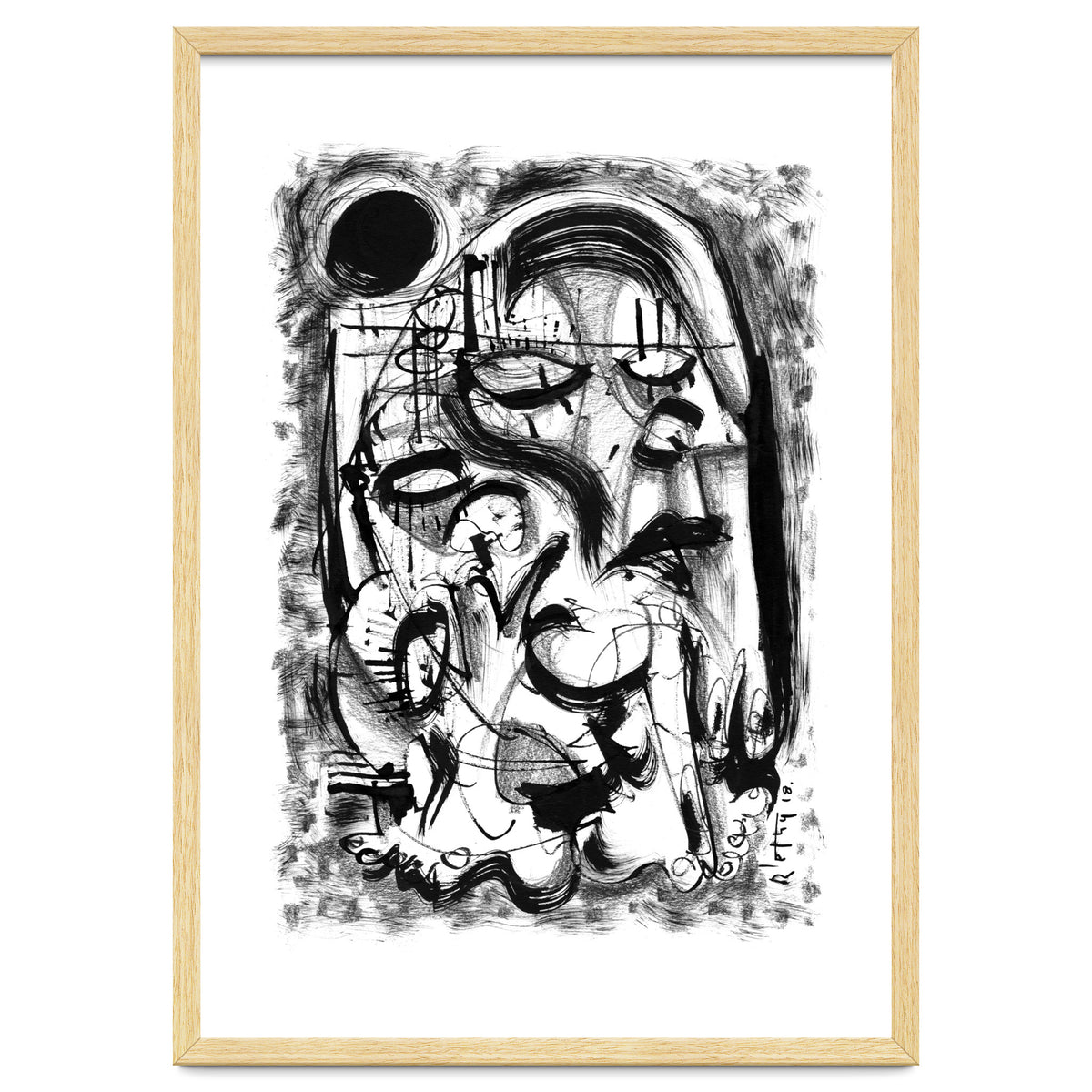 The Witch and Her Sons - b&w