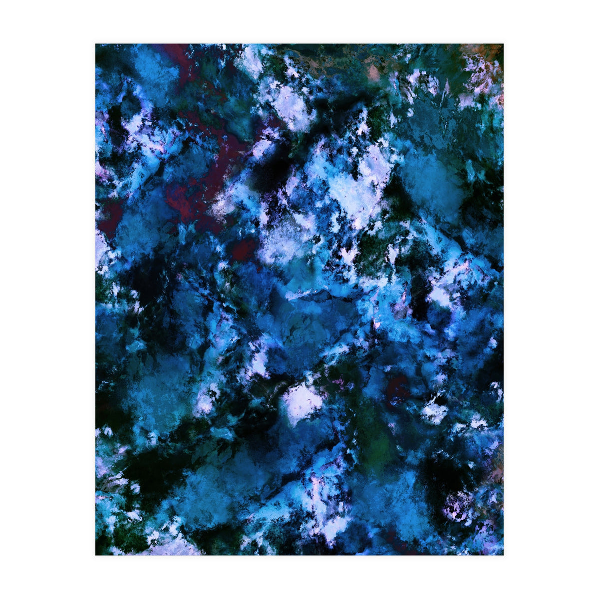 Smouldering Blue (Print Only)