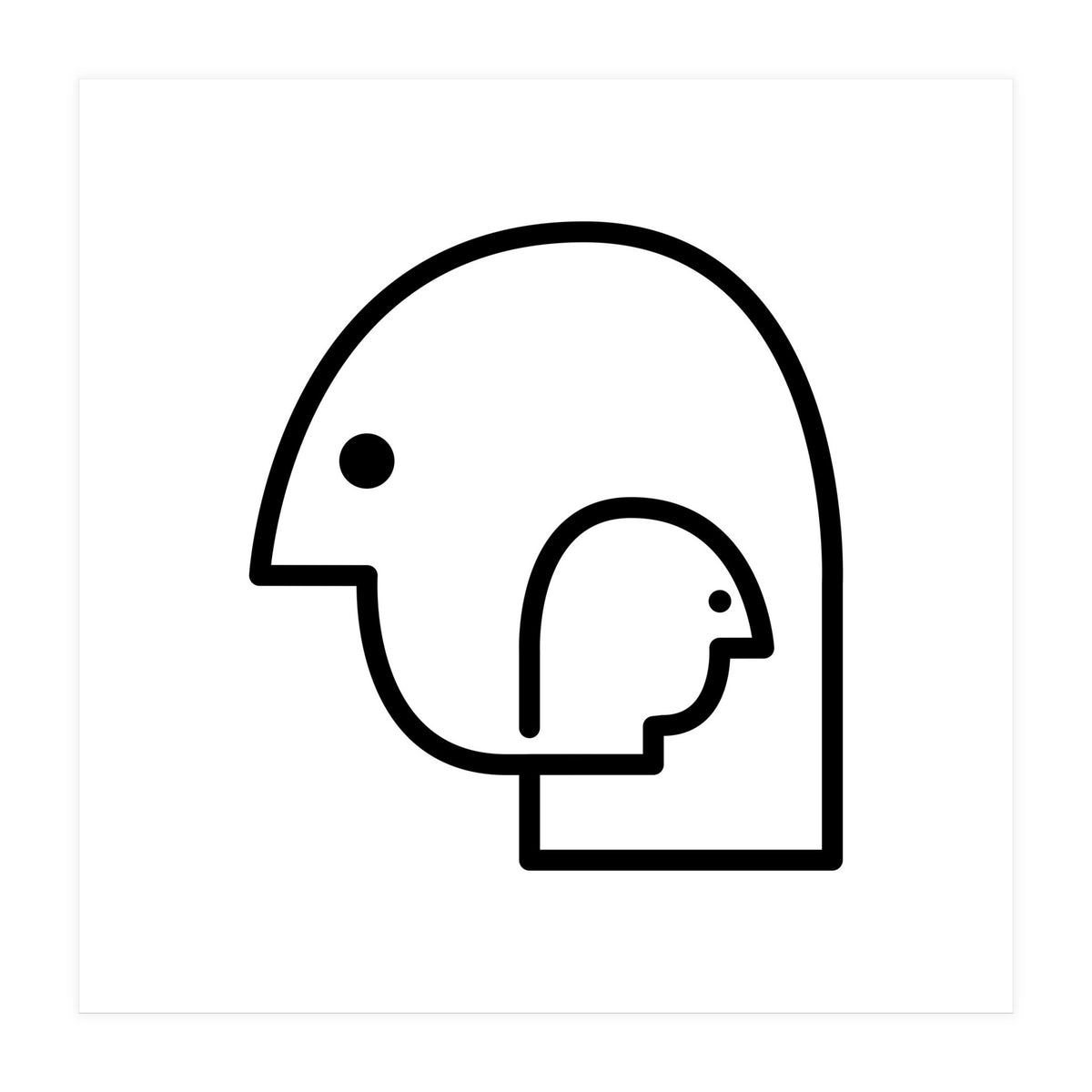 Double Head_White (Print Only)