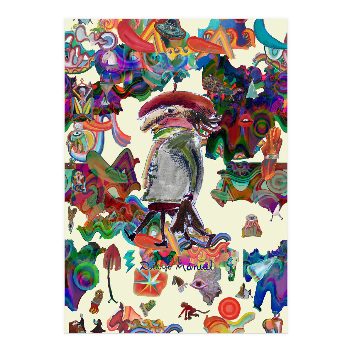 Graffitis 2021 Tapiz 64 (Print Only)