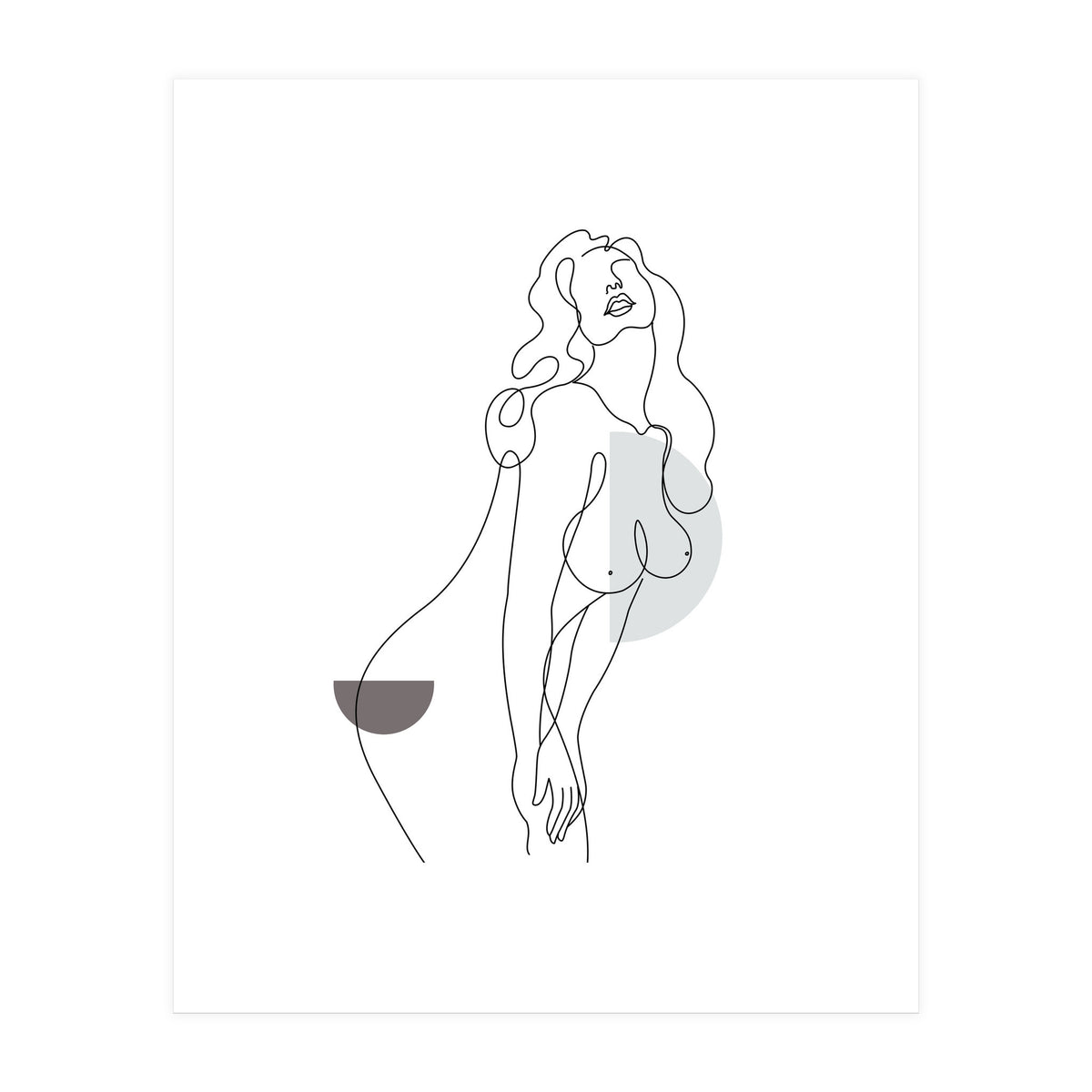 Wake woman b (Print Only)