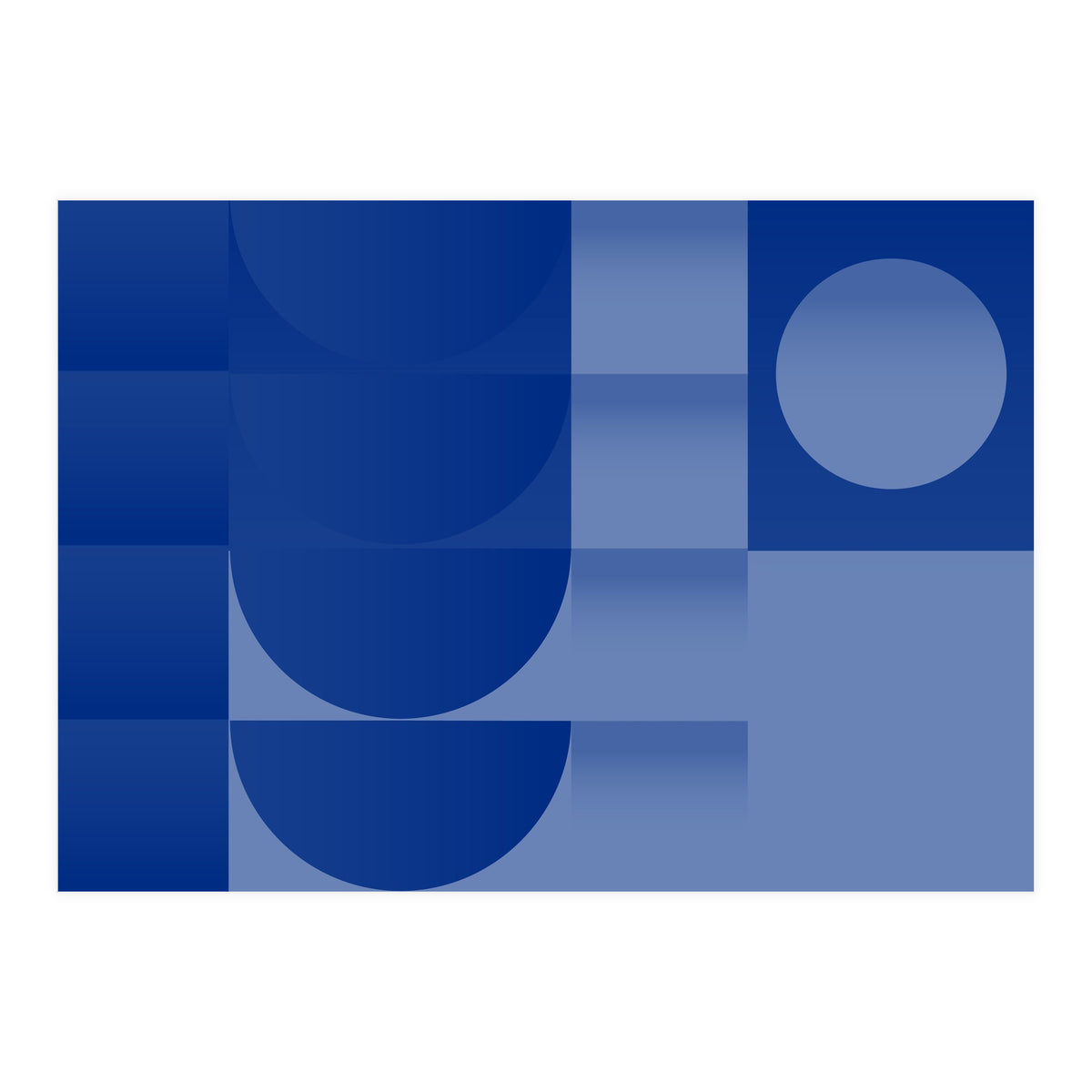 Seaside | modern blue (Print Only)