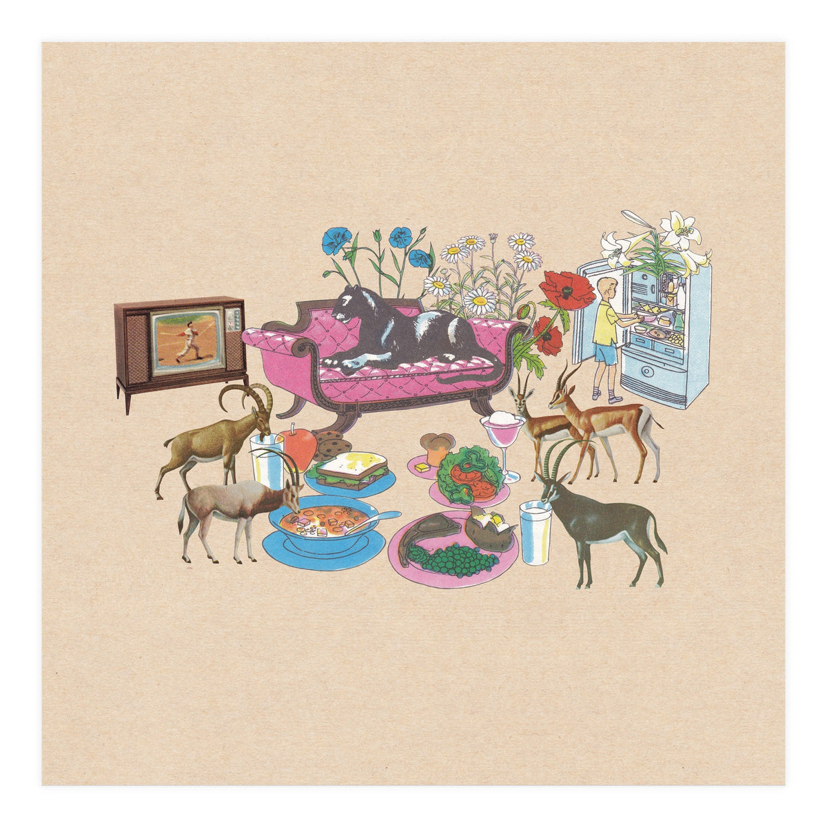 Black Panther And Friends (Print Only)