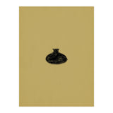Olive green and black vase (Print Only) thumbnail