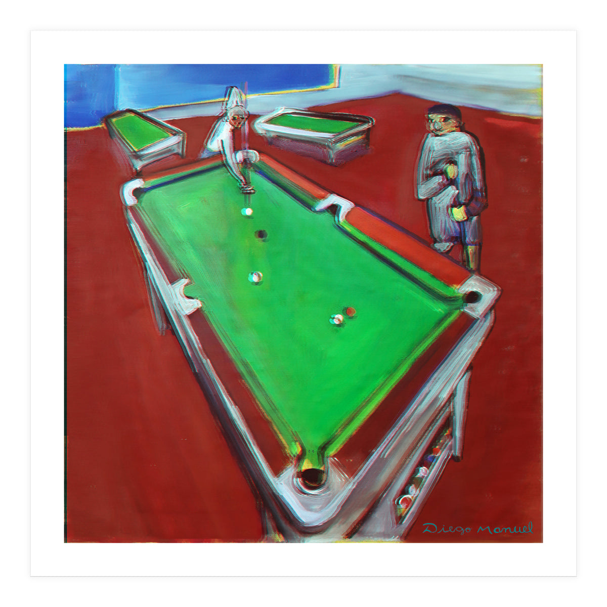 Noche De Pool 2 2 (Print Only)