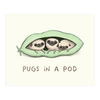Pugs In A Pod (Print Only)