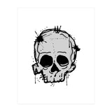 Skull scribble sketch (Print Only) thumbnail