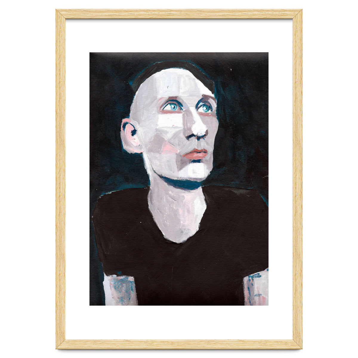 Untitled #029 - Man in black t-shirt