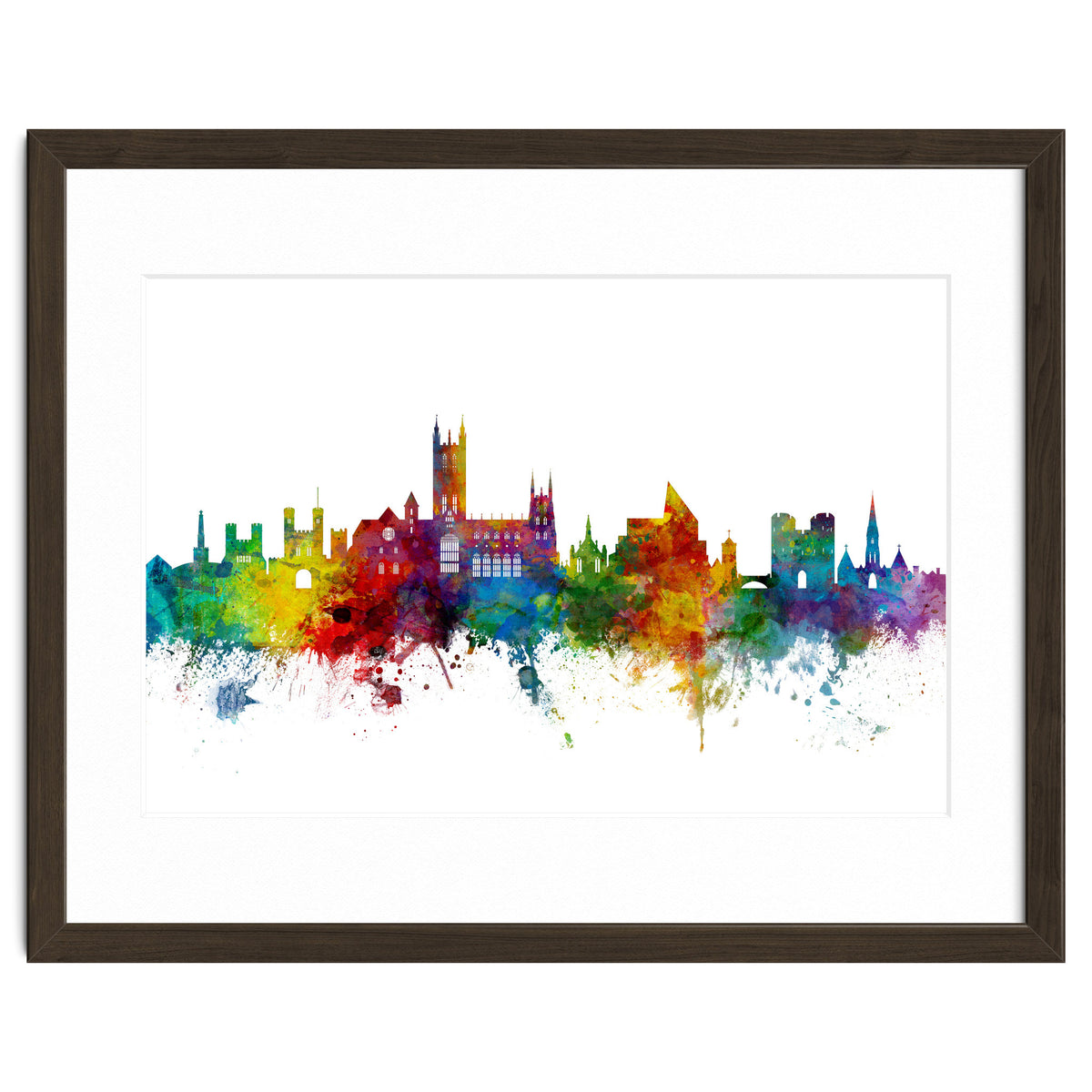 Canterbury England Skyline