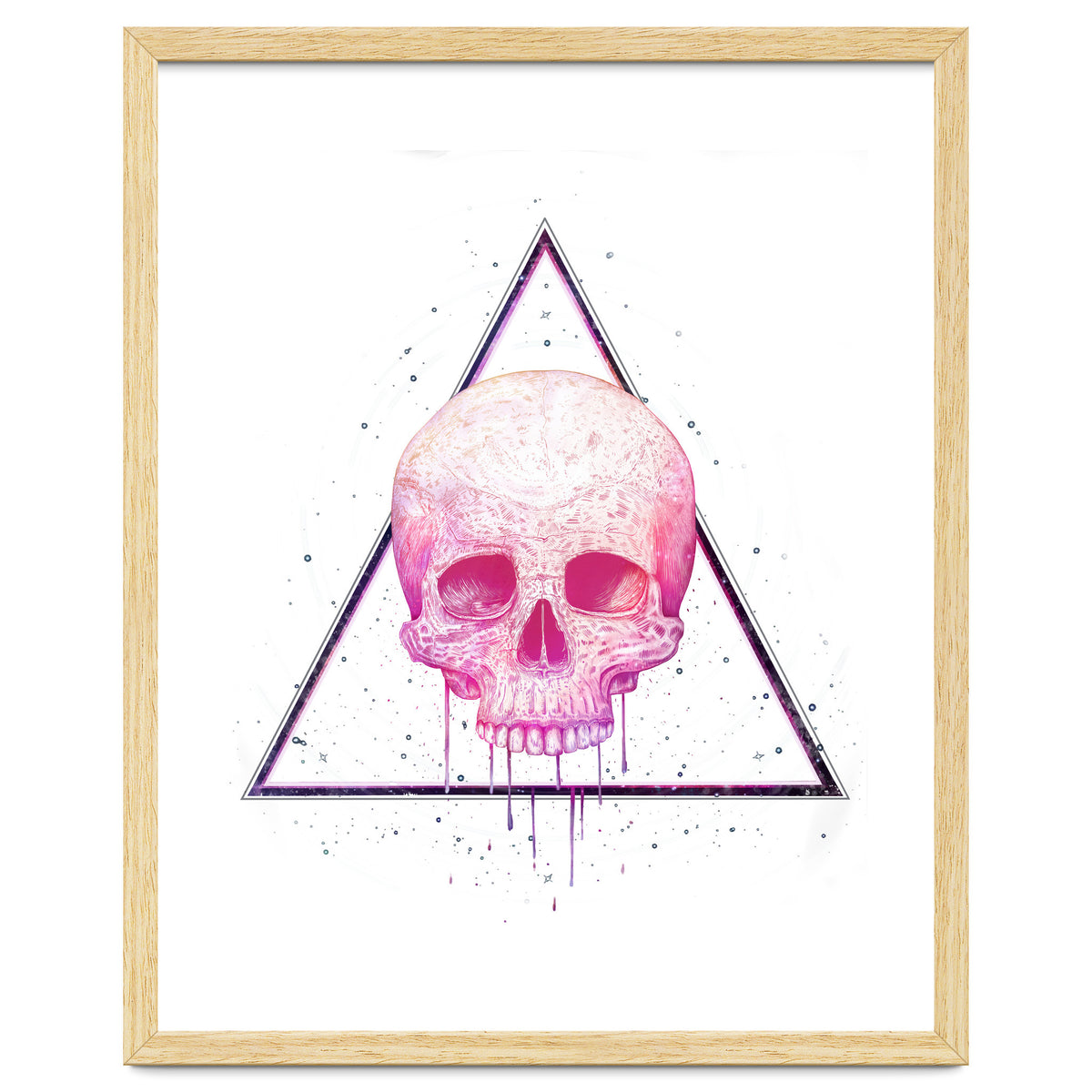 Skull In Triangle