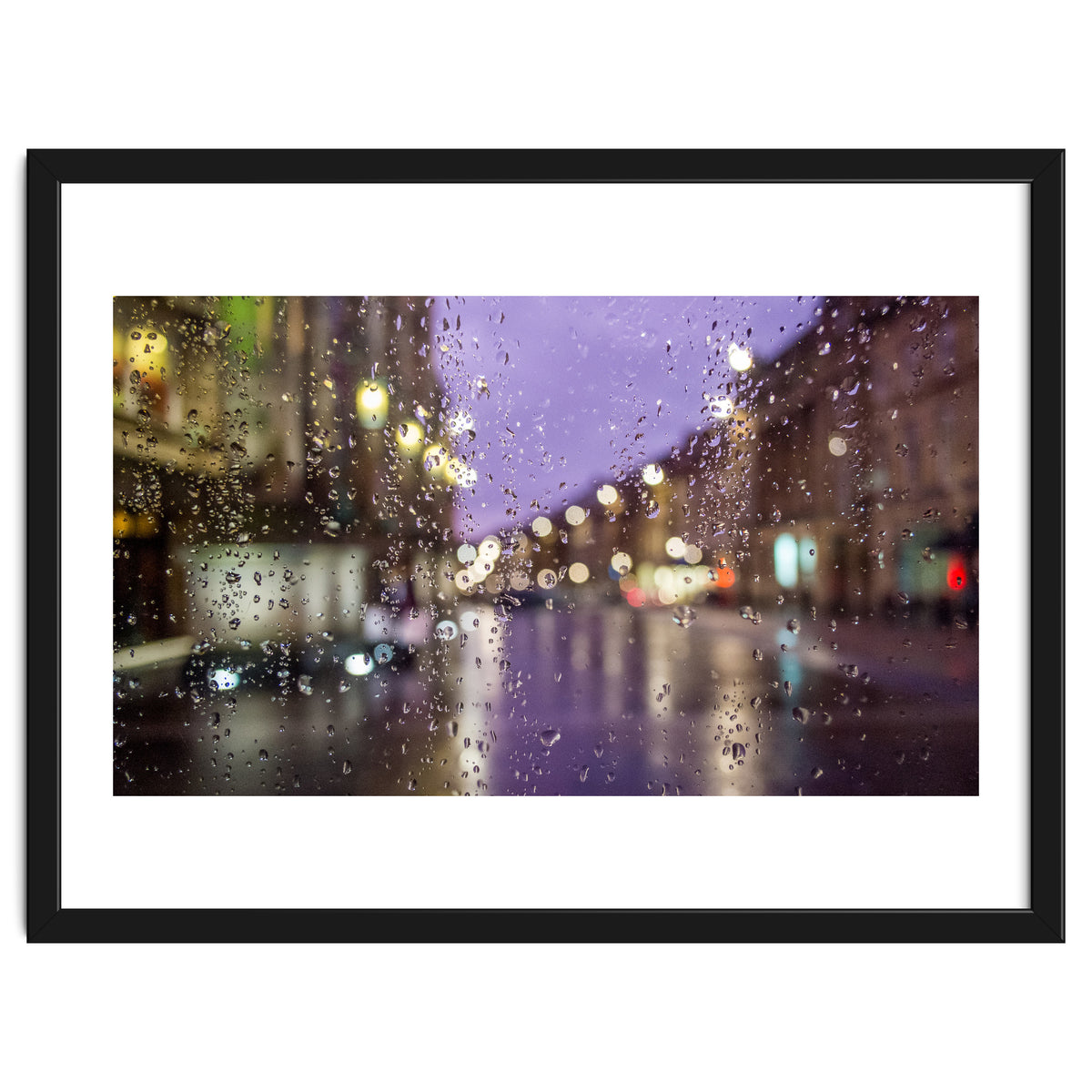 Gray st Newcastle rain