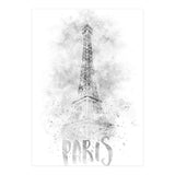 Monochrome Art EIFFEL TOWER | watercolor (Print Only) thumbnail