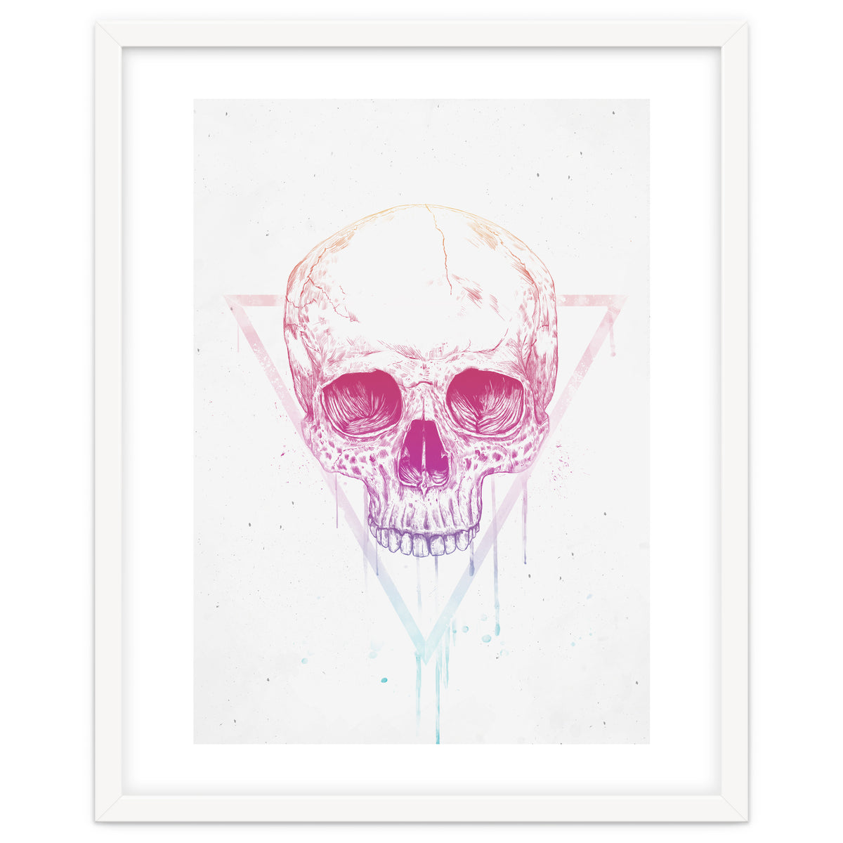 Skull In Triangle