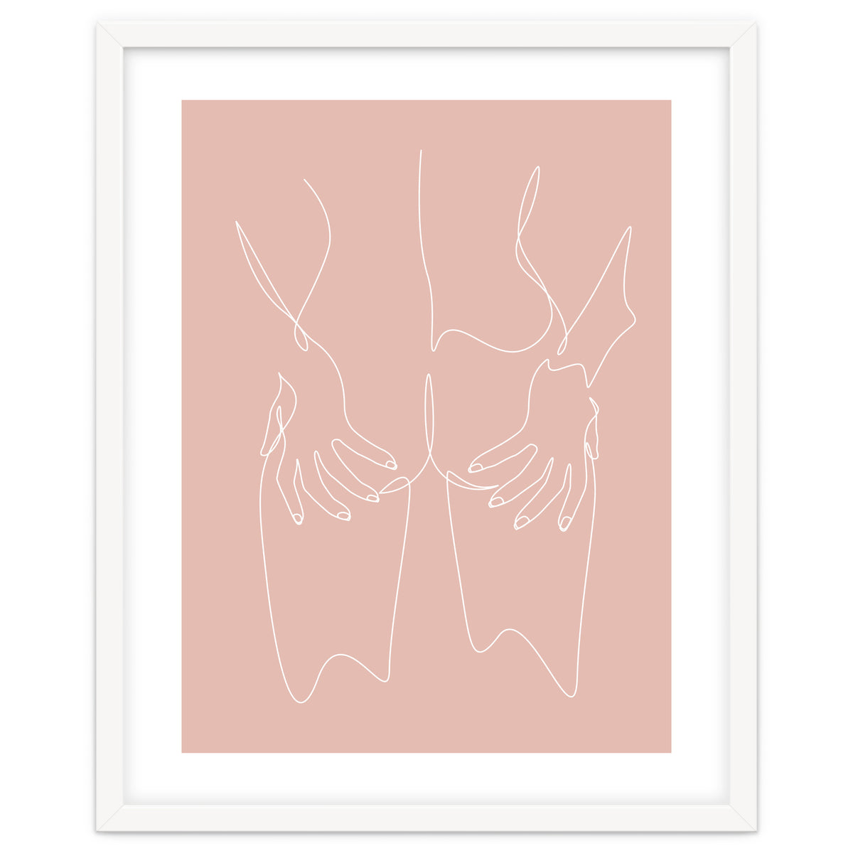 hot girl nude line pink