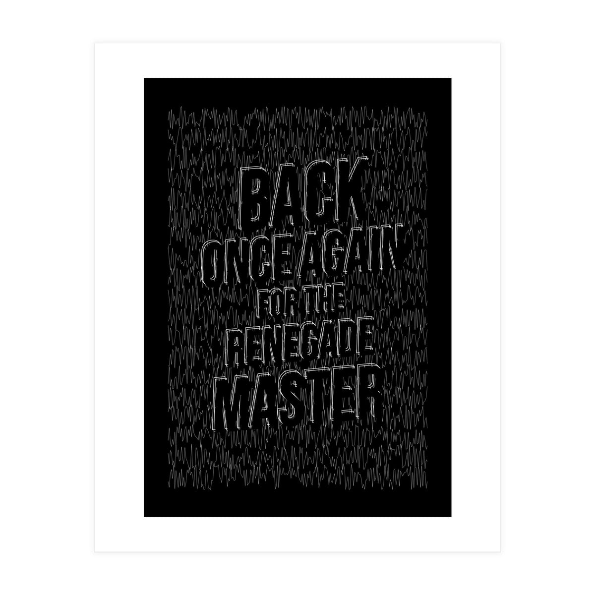 Renegade Master (Print Only)