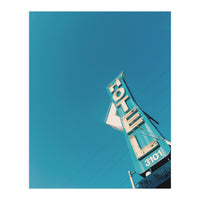 Hotel sign in California (Print Only)