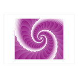Abstract Pink Swirl  (Print Only) thumbnail