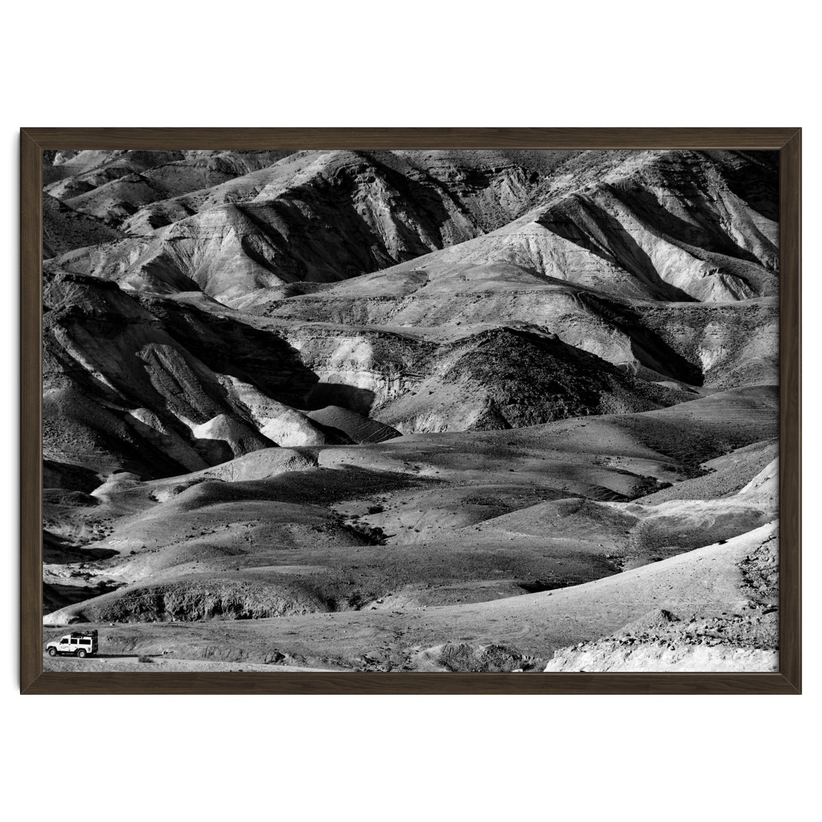 Driving across the Judean Desert