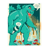 Godzilla vs Alexa (Print Only) thumbnail