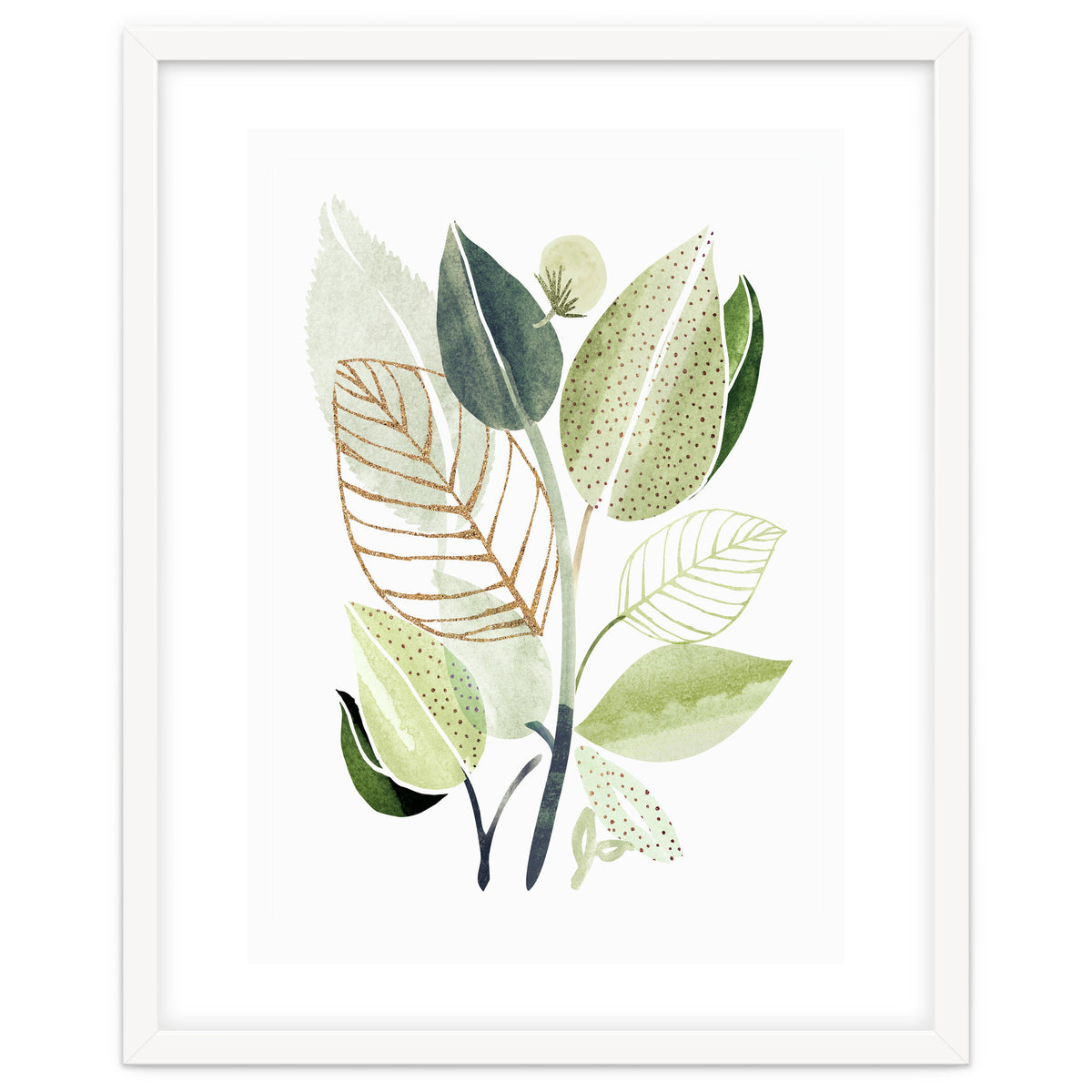 Spring Botanical Collage