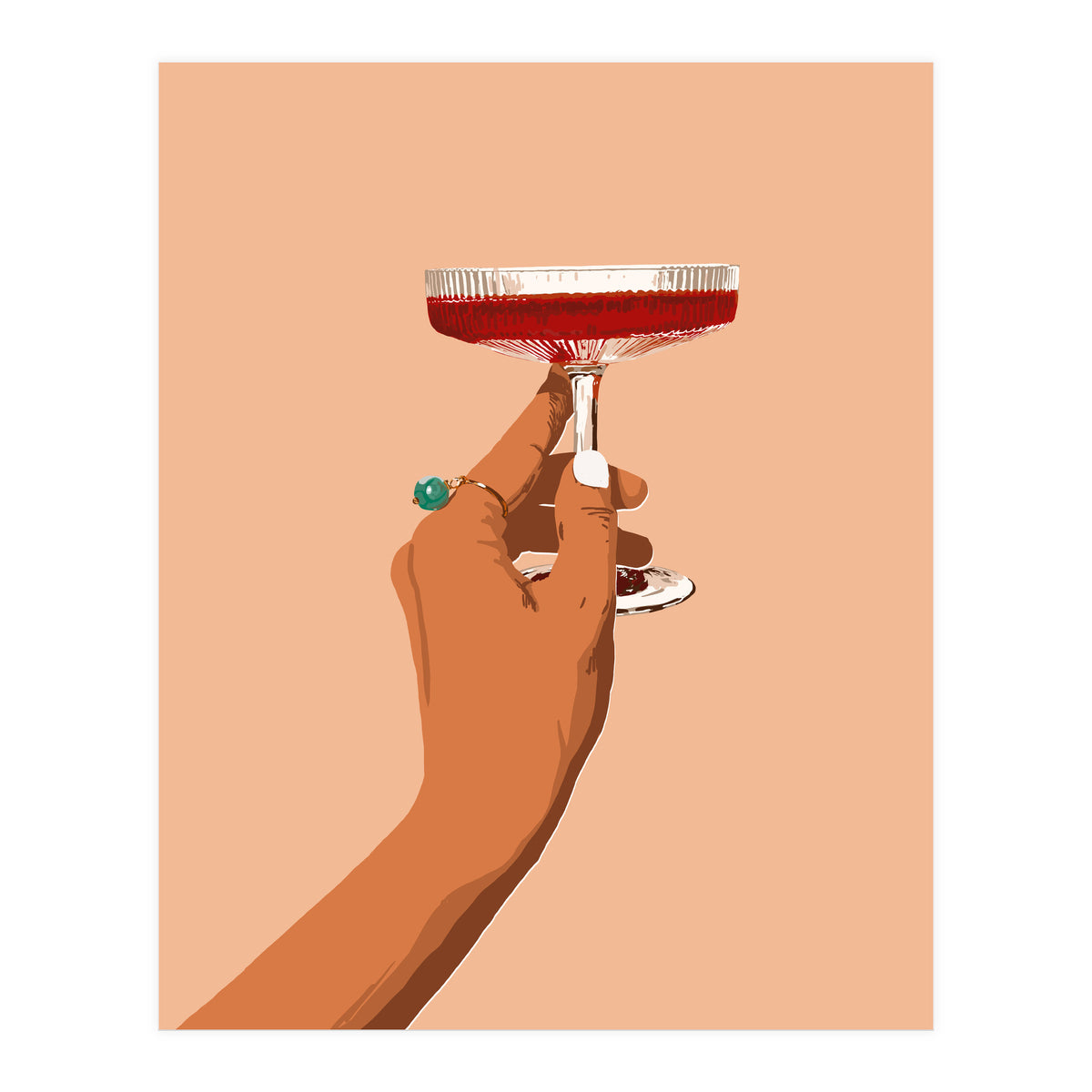 Cheers To Love, Laughter & Happily Ever After (Print Only)