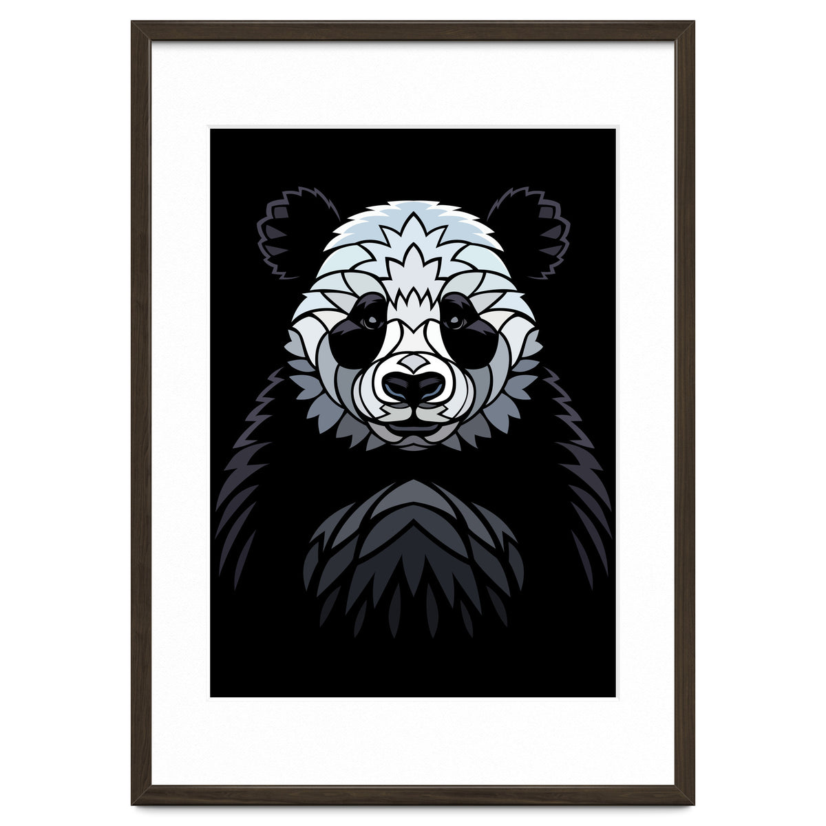 Tribal frontal Panda