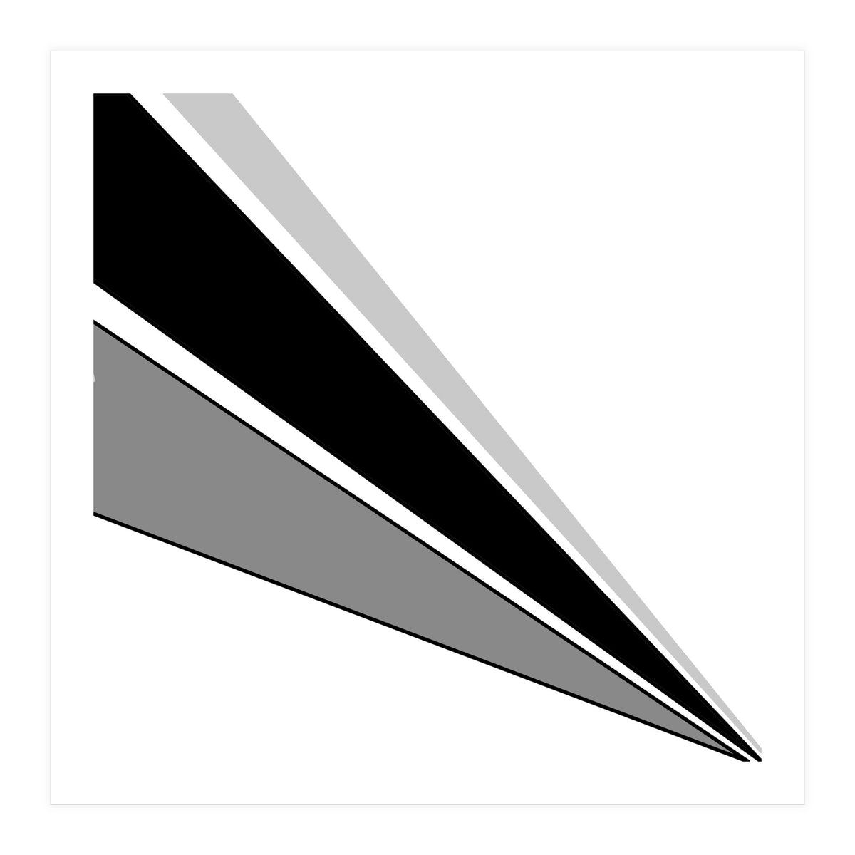 Black And White Escape (Print Only)