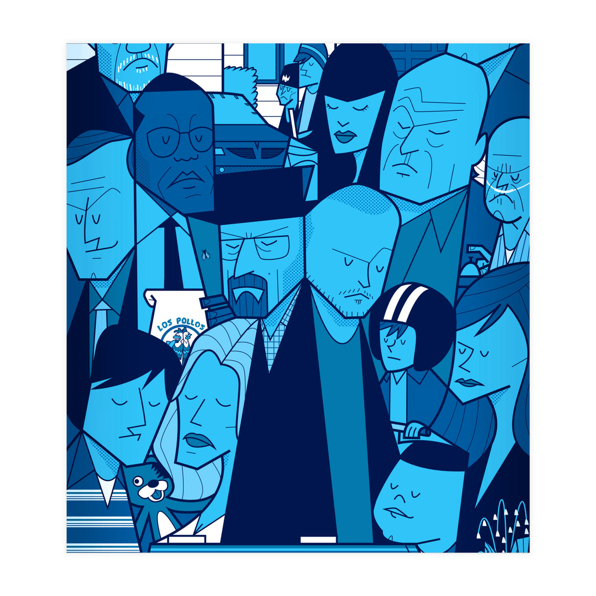 Breaking Bad Blue (Print Only)