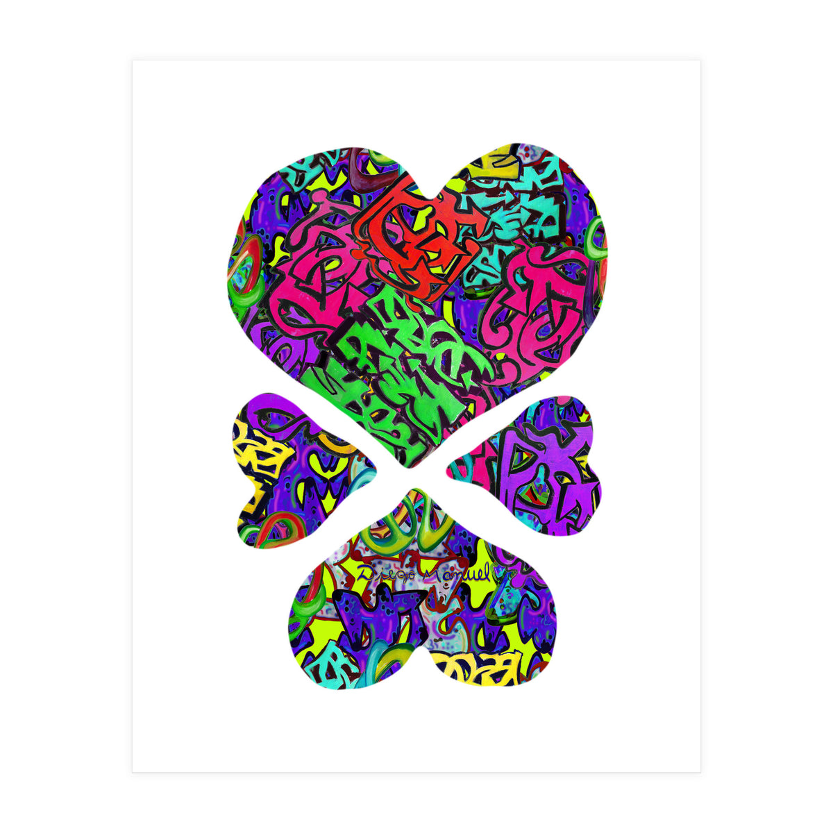 4 Corazones 12 (Print Only)