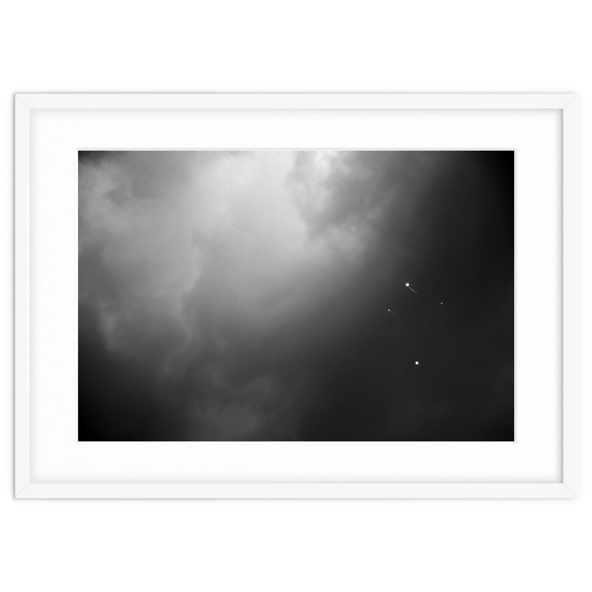 Four balloons and another one