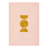Pink and rust minimalist shapes (Print Only) thumbnail