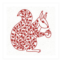 Squirrel Papercut (Print Only)