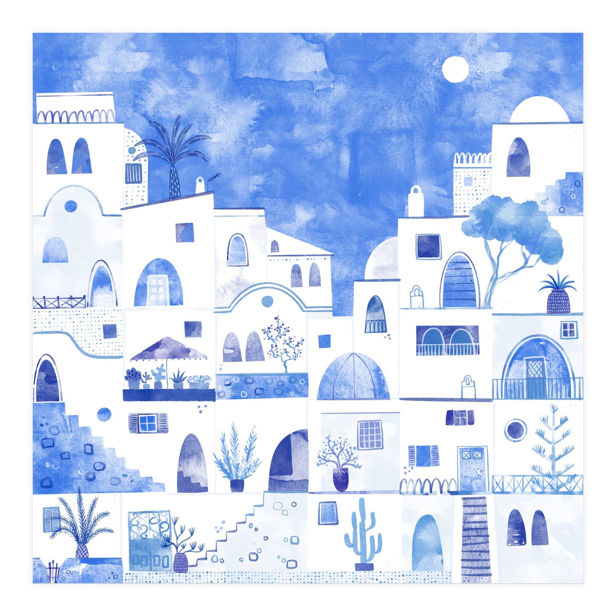 Santorini (Print Only)