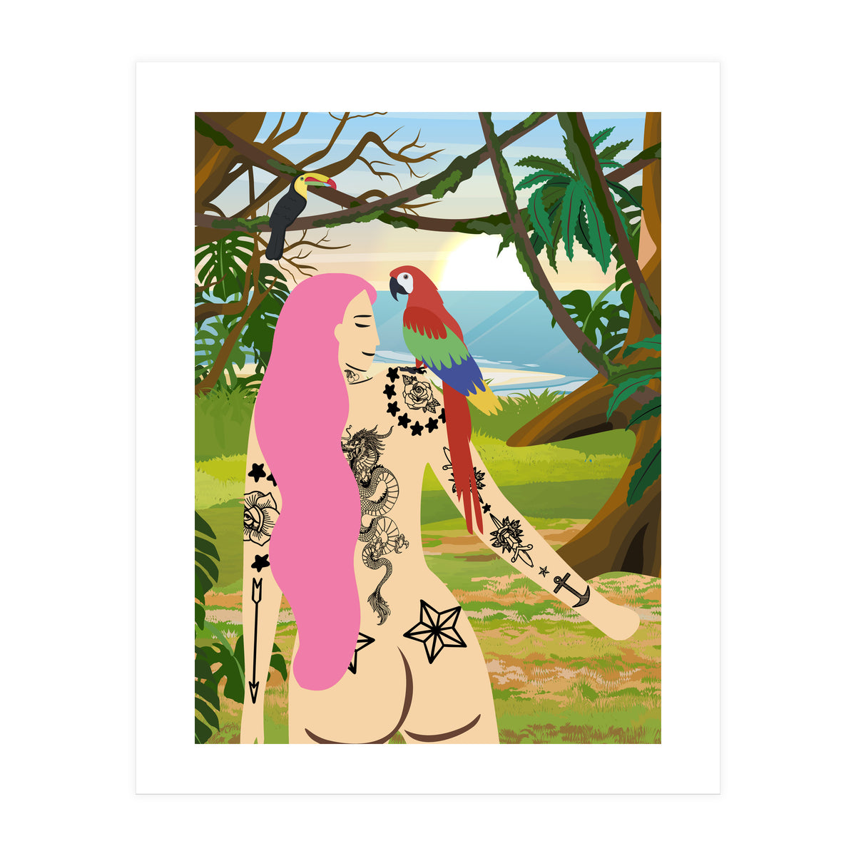 My Ara Bird (Print Only)