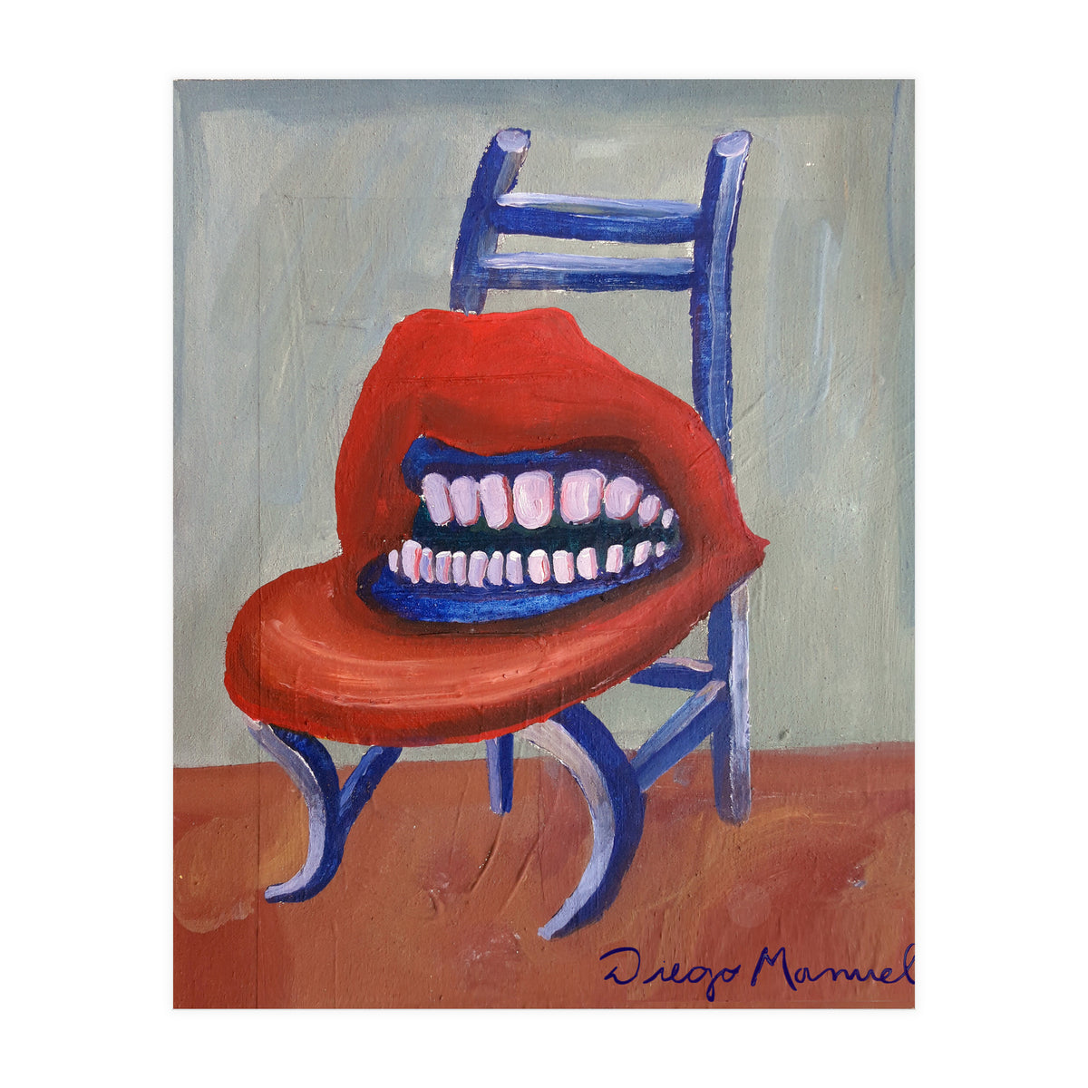 Mouth chair (Print Only)