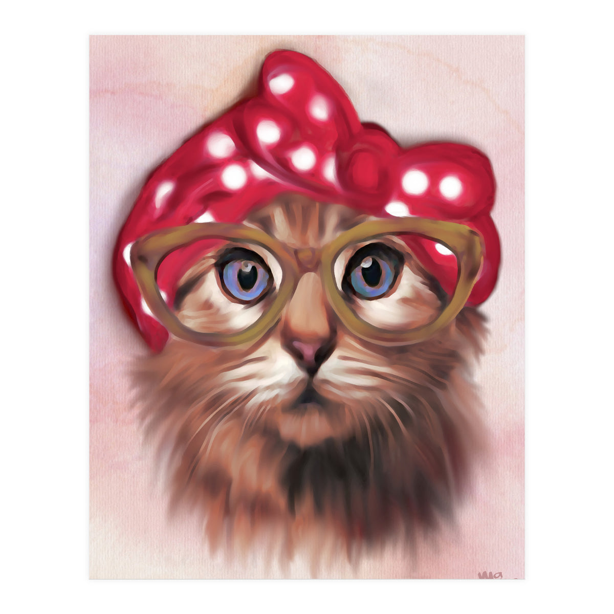 Pinup Cat (Print Only)