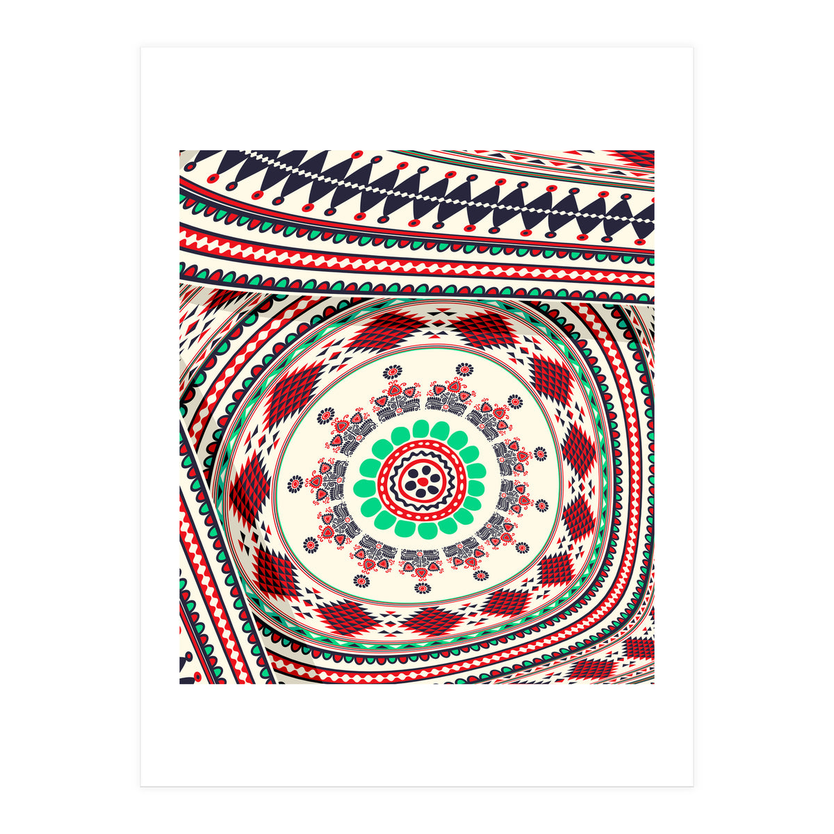 Romanian embroidery background 7 (Print Only)