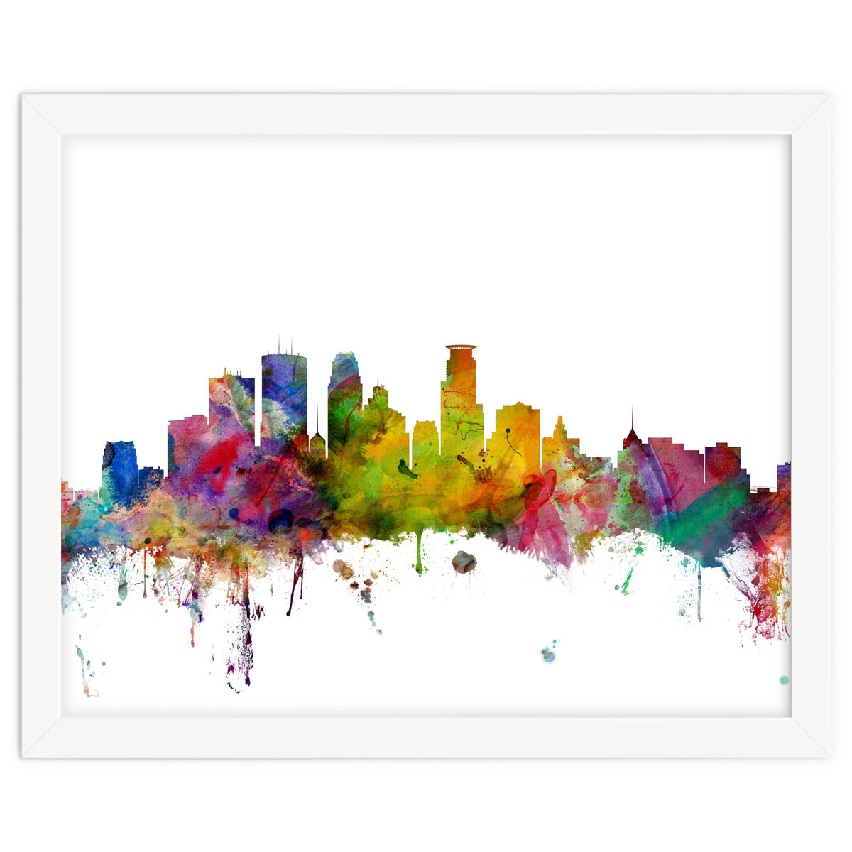 Minneapolis Minnesota Skyline