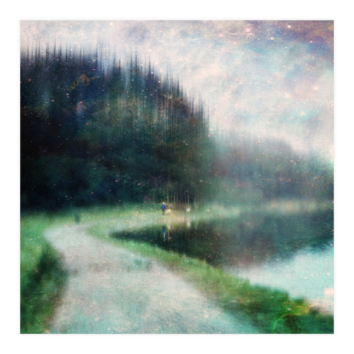 The Man With The Yellow Dog (Print Only)