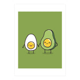 Egg Avocado best friends (Print Only) thumbnail