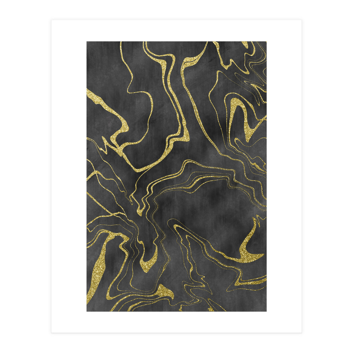 Golden Flows No. 11 (Print Only)