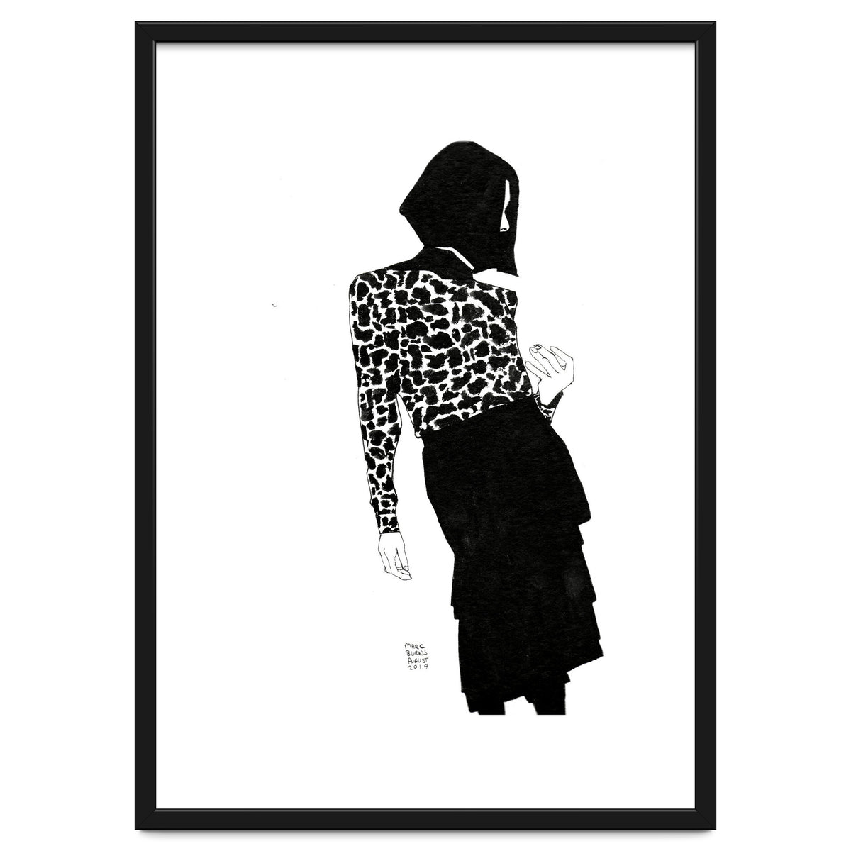 Untitled #39 - Woman in animal print