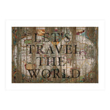 Let's Travel The World (Print Only) thumbnail