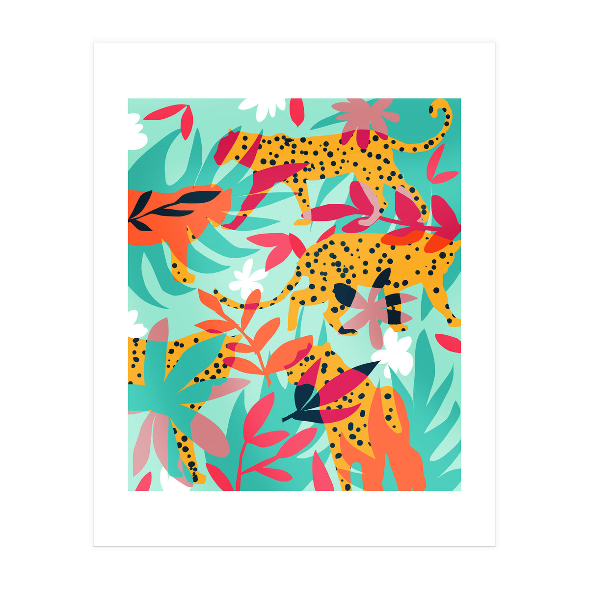 Chasing The Cheetah (Print Only)